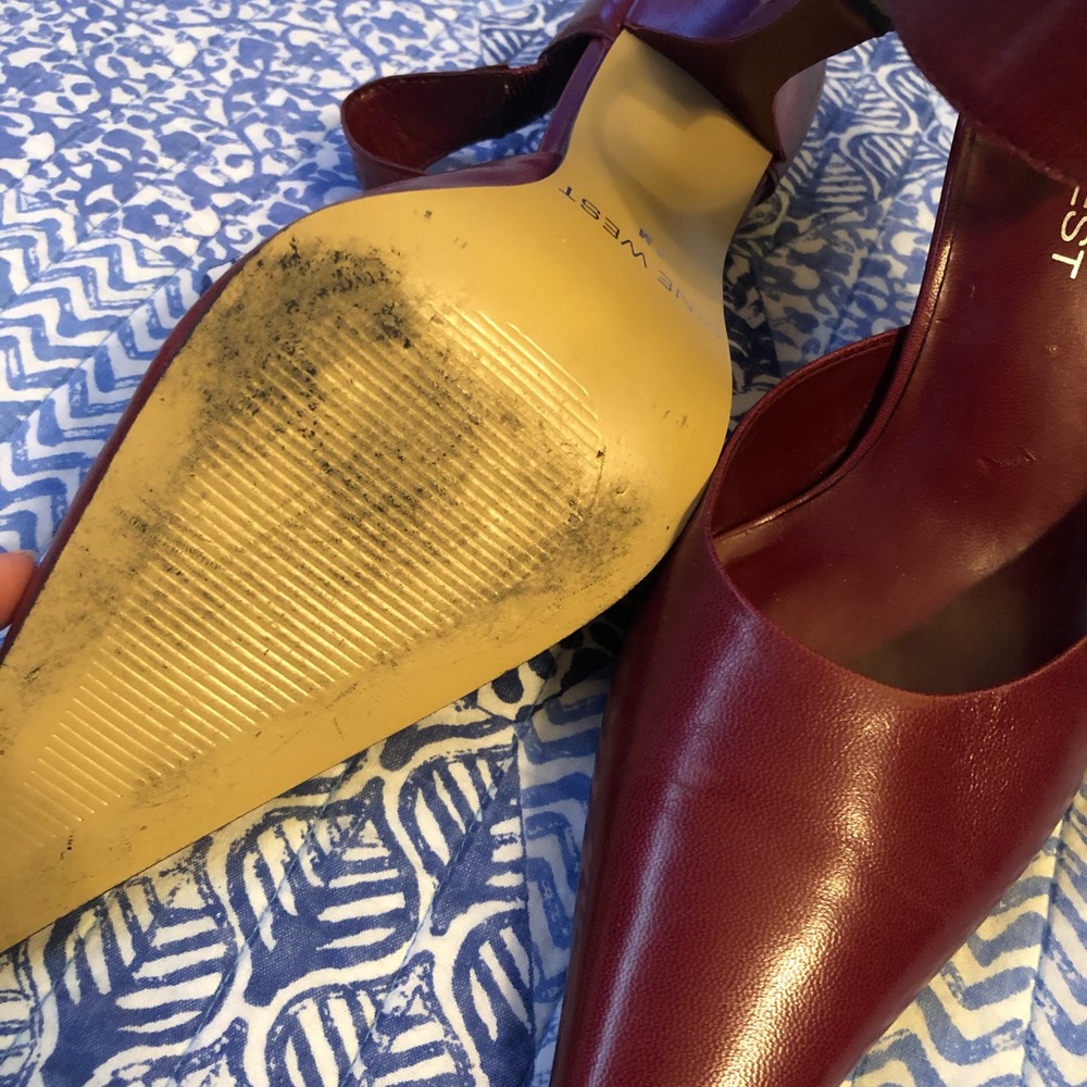 Nine West Ruby Red Pointed Heels - image 4